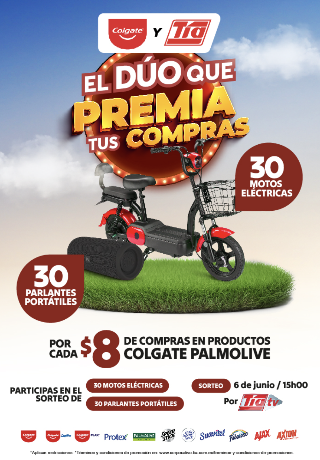 COLGATE Y TÍA PREMIAN TUS COMPRAS